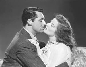 Umělecká fotografie Cary Grant And Katharine Hepburn, (40 x 30 cm)