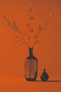 Ilustrace Orange Mood, Treechild, (26.7 x 40 cm)