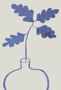 Ilustrace Blue Oak Plant, Pictufy Studio, (26.7 x 40 cm)
