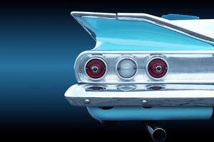 Umělecká fotografie US classic car impala convertible 1960, Beate Gube, (40 x 30 cm)