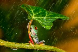 Umělecká fotografie Ohh Noo :( It's Raining, Kutub Uddin, (40 x 26.7 cm)