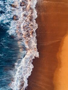 Umělecká fotografie Water arrive to sand, Javier Pardina, (30 x 40 cm)