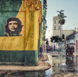 Umělecká fotografie Grafitti (La Habana Vieja), Roxana Labagnara, (40 x 40 cm)
