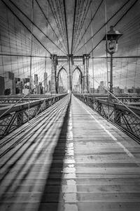 Fotografie NEW YORK CITY Brooklyn Bridge, Melanie Viola, (26.7 x 40 cm)