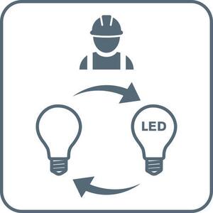 STOJACÍ LED SVÍTIDLO, 25/140 cm Wofi - Stojací lampy