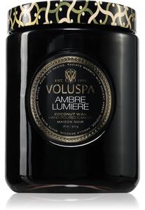 VOLUSPA Maison Noir Ambre Lumiere vonná svíčka 510 g