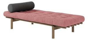 Růžová manšestrová pohovka 200 cm Next – Karup Design