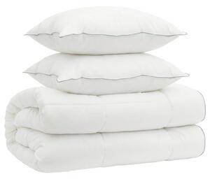 Souprava peřiny a polštářů 3 pcs 140x220 cm 4 roční období Vlna
