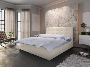 Moderní postel s úložným prostorem STIG I 140x200, béžová