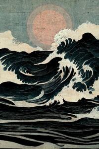 Ilustrace Wild Waves, Treechild, (26.7 x 40 cm)