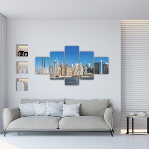 Obraz - Manhattan v New Yorku (125x70 cm)