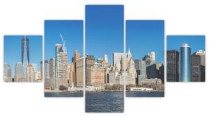 Obraz - Manhattan v New Yorku (125x70 cm)