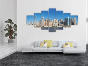 Obraz - Manhattan v New Yorku (210x100 cm)