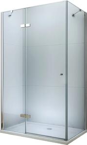 MEXEN - Roma sprchový kout, dveře křídlové, 115 x 100 cm, transparentní - chrom - 854-115-100-01-00