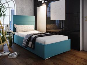 Jednolůžková postel 90x200 FLEK 4 - modrá