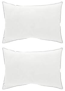 Polštář 2 pcs 60 x 70 cm Australská vlna Bílá