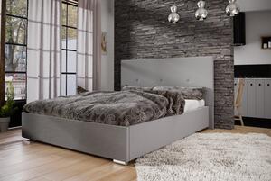Manželská postel 180x200 FLEK 2 - šedá