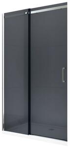 MEXEN - Omega dveře sprchové posuvné, 100 cm - grafitová šedá - chrom - 825-100-000-01-40