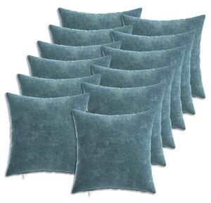 Povlak na polštář 12 pcs HEERLEN Modrá 40 x 40 cm
