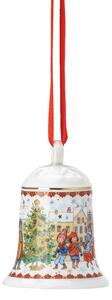 Porcelánová ozdoba na stromeček Zvonek, Christmas Sounds, 7 cm Rosenthal (Rosenthal Hutschenreuther kolednící 2023 Renáta Fučíková)
