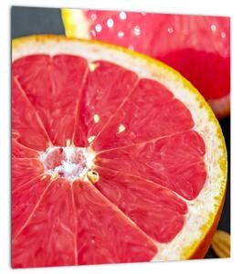 Obraz rozkrojených grapefruitů (30x30 cm)