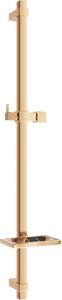 MEXEN - DQ držák sprchový s mýdlenkou 80 cm - růžově zlatá - 79381-60