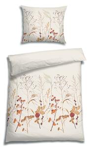 Florella Flanelové povlečení Kelin Beige Rozměr: 70x90 + 140x200 cm