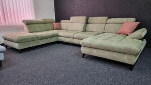 Sedací souprava do tvaru "U" CATALINA s funkcemi_ sleva 40%