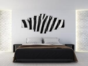 Obraz kůže zebry (210x100 cm)