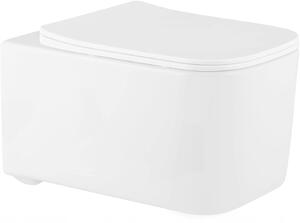 Mexen Elis WC mísa Rimless, WC sedátko se zpomalovacím mechanismem, Slim, duroplast - bílá - 30910600