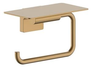 Držák toaletního papíru Hansgrohe AddStoris S kartáčovaný bronz 41789140