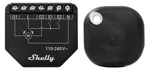 WiFi Shelly Shutter + BLU Button Tough 1 ovladač žaluzií/záclon