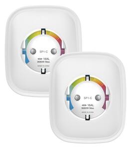 Chytrá zásuvka Gosund SP1-HE WiFi, 2 kusy (HomeKit) (dvojbalení) 16A