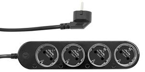 Chytrý 12A Shelly výkon pásek 4 Gen4 Zigbee/Matter černý