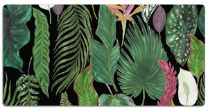 Ochranná podložka na stůl tropické listy