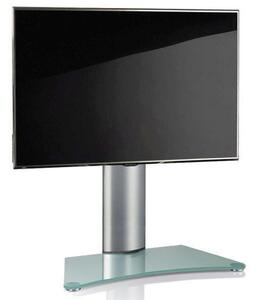 TV STOLEK, čiré, barvy stříbra, 80/74/40 cm MID.YOU - TV stolky & komody pod TV, Online Only