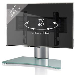 TV STOLEK, čiré, barvy stříbra, 70/52/30 cm MID.YOU - TV stolky & komody pod TV, Online Only