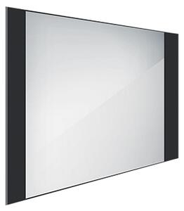 Nimco Černé LED zrcadlo 800x600