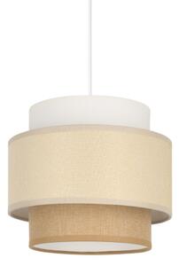 Brilagi - Lustr na lanku RESNA 1xE27/60W/230V pr. 20 cm krémová/béžová