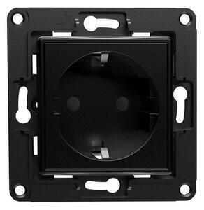 Shelly Wall Socket (Black)
