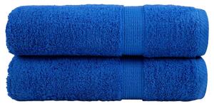 Prémiové ručníky SOLUND 2 ks modré 50x100 cm 600 g/m² 137185