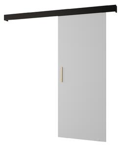 Posuvné dveře 70 cm Slavdro 1 (bílý mat + černý mat)