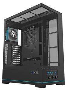 Počítačová skříň Darkflash DY451L PRO s ventilátorem (černá)