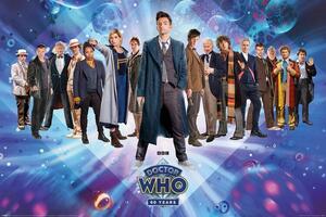 Plakát, Obraz - Doctor Who - 60th Anniversary