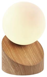 GLOBO 50300146 ALISA dotyková stolní lampička V160mm 1xG9 3W 330/275lm 3000K vzhled dřeva