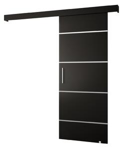 Posuvné dveře 70 cm Slavdro 4 (craft černý mat)