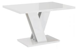 Konferenční stolek JERSIS - bílá lesklá