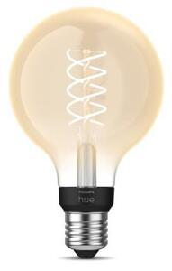 HUE White LED Filament žárovka E27 G93 7W 550lm 2100K IP20, stmívatelná