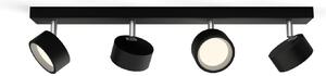 Bracia bodové svítidlo LED 22W 2200lm 2700K 60cm IP20, černé