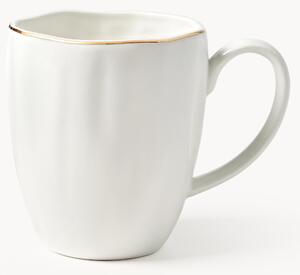 Porcelánové hrnky s reliéfem Sali, 2 ks